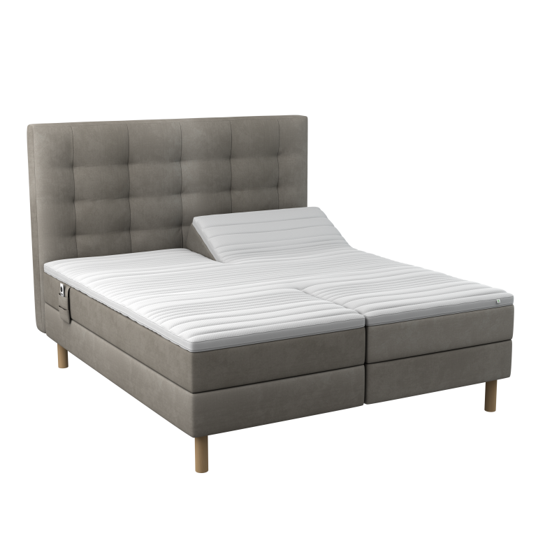 Ekstra Fast Elevationsseng 180x200 cm - Dansk Kvalitet