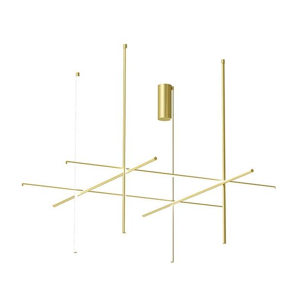 Flos Coordinates C4 - Guld Loftlampe til Dit Hjem