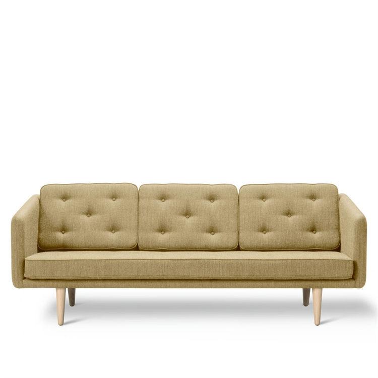 Fredericia Furniture Sofa 2003 Fiord i Smuk Gul Farve