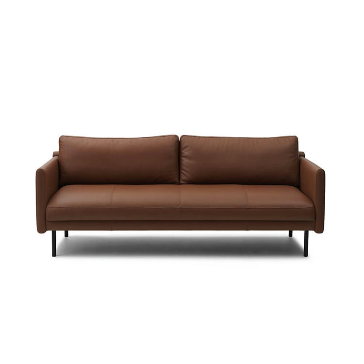 Normann Copenhagen Rar Sofa i Omaha Læder - Cognac