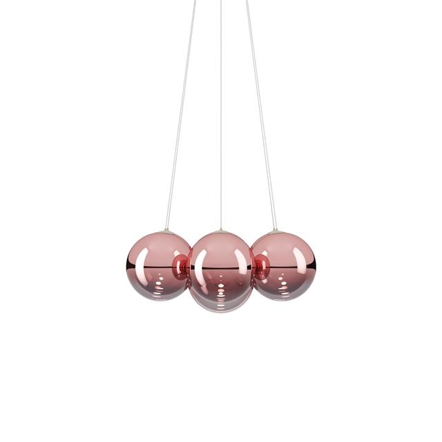 Lodes Random Cloud Lysekrone i Rosegold Glas - 2700k