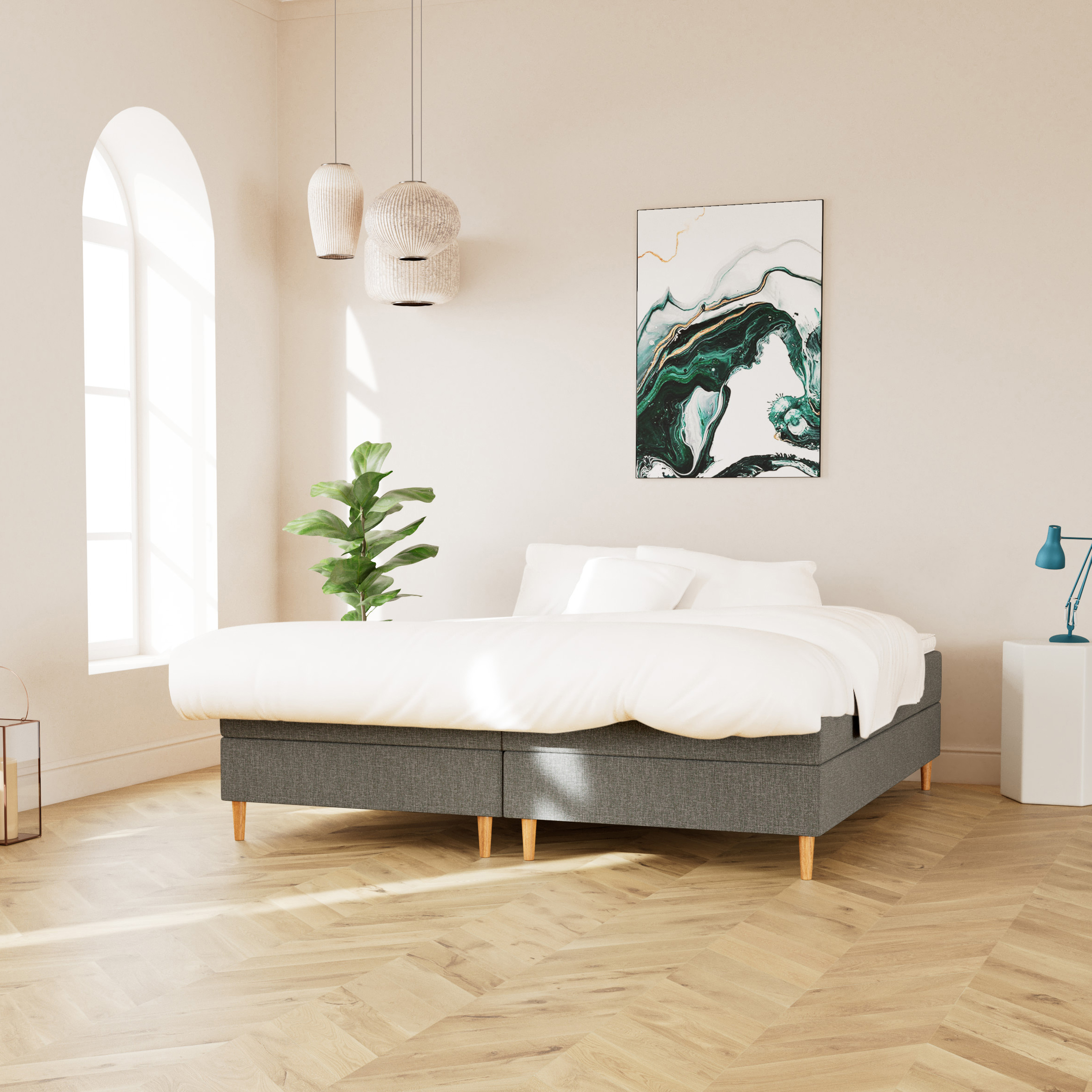 Urban Solid 505 Elevation 160x200 - Elegant Bokselevation