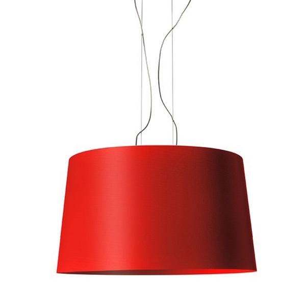 Foscarini Twice As Twiggy Pendel i Rød – Elegant Belysning
