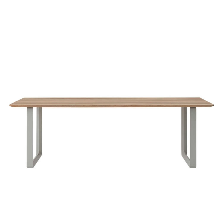 Muuto 70 70 Havebord i Sapele Mahogany Grey - Stilfuldt valg