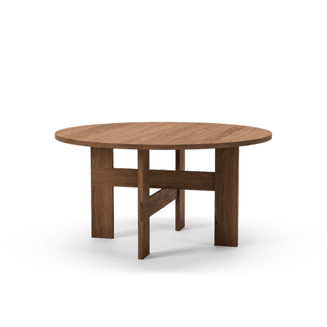 Thorup Copenhagen Mio Spisebord Ø140 - Bejdset Eg