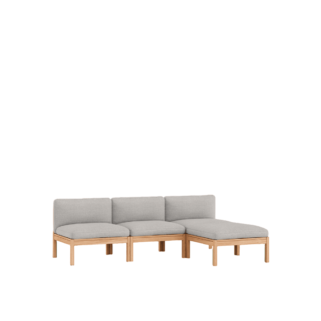 Moebe Modular  -personers Sofa Med Chaiselong Autum 101