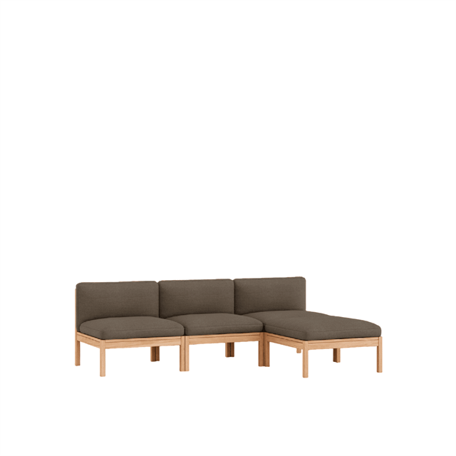 Moebe Modular  -personers Sofa Med Chaiselong Autum 361