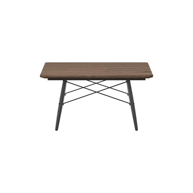 Vitra Eames Sofabord Firkantet Valnød Sort Ask