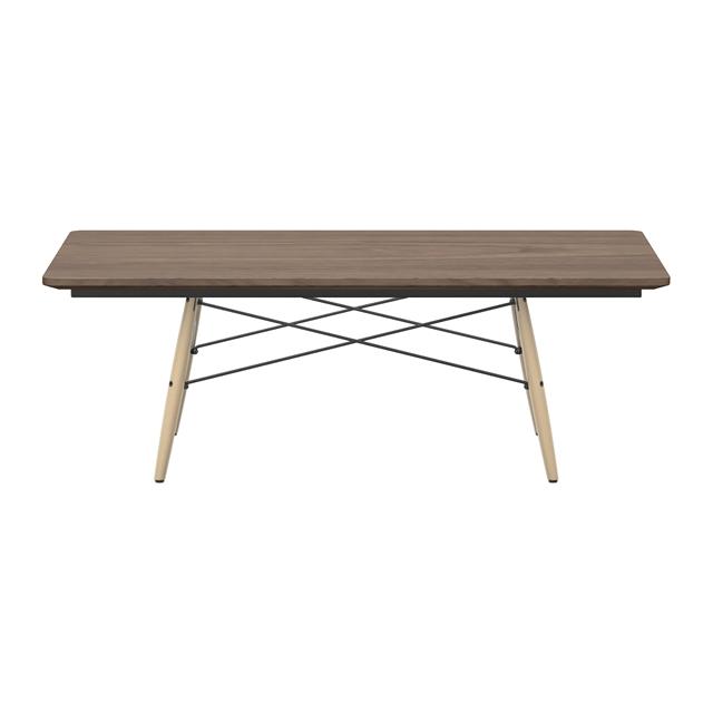 Vitra Eames Sofabord Rektangulært Valnød Honningfarvet Ask