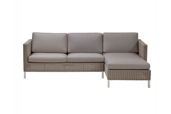 Cane-line Connect Loungesæt   Chaiselong Taupe