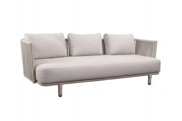Cane-line Moments   Pers  Sofa Inkl  Airtouch Hyndesæt Sand