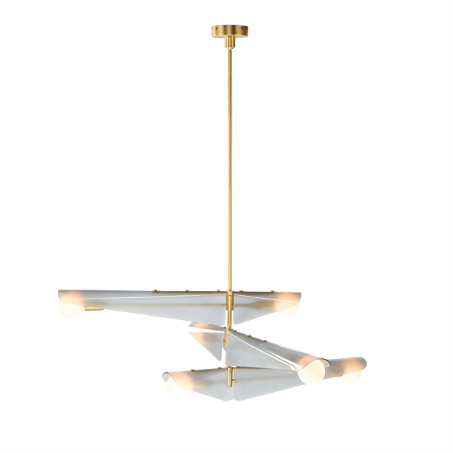 Tala Sycamore   Loftlampe Messing Dawn Grey