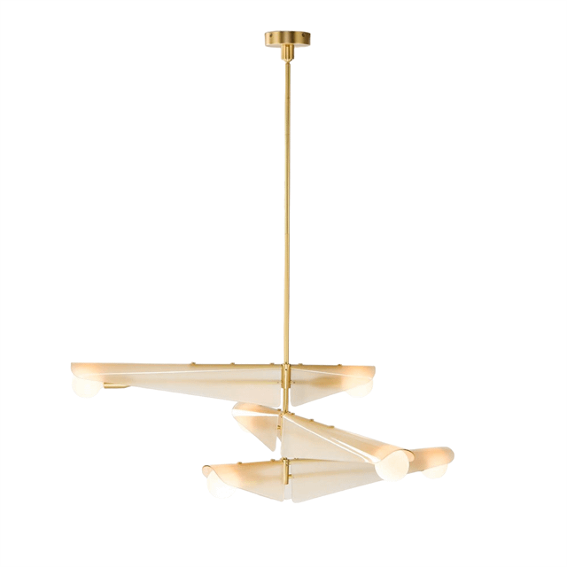 Tala Sycamore   Loftlampe Messing Dusk Pink