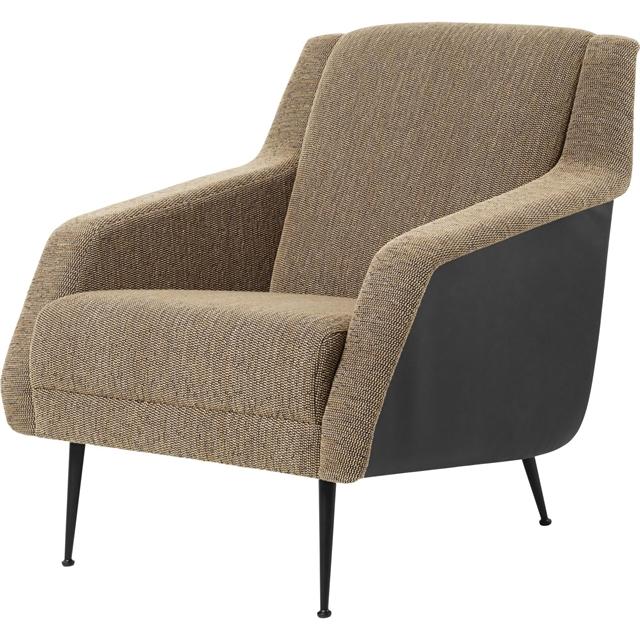 Gubi Cdc   Lænestol Sort Boucle 005