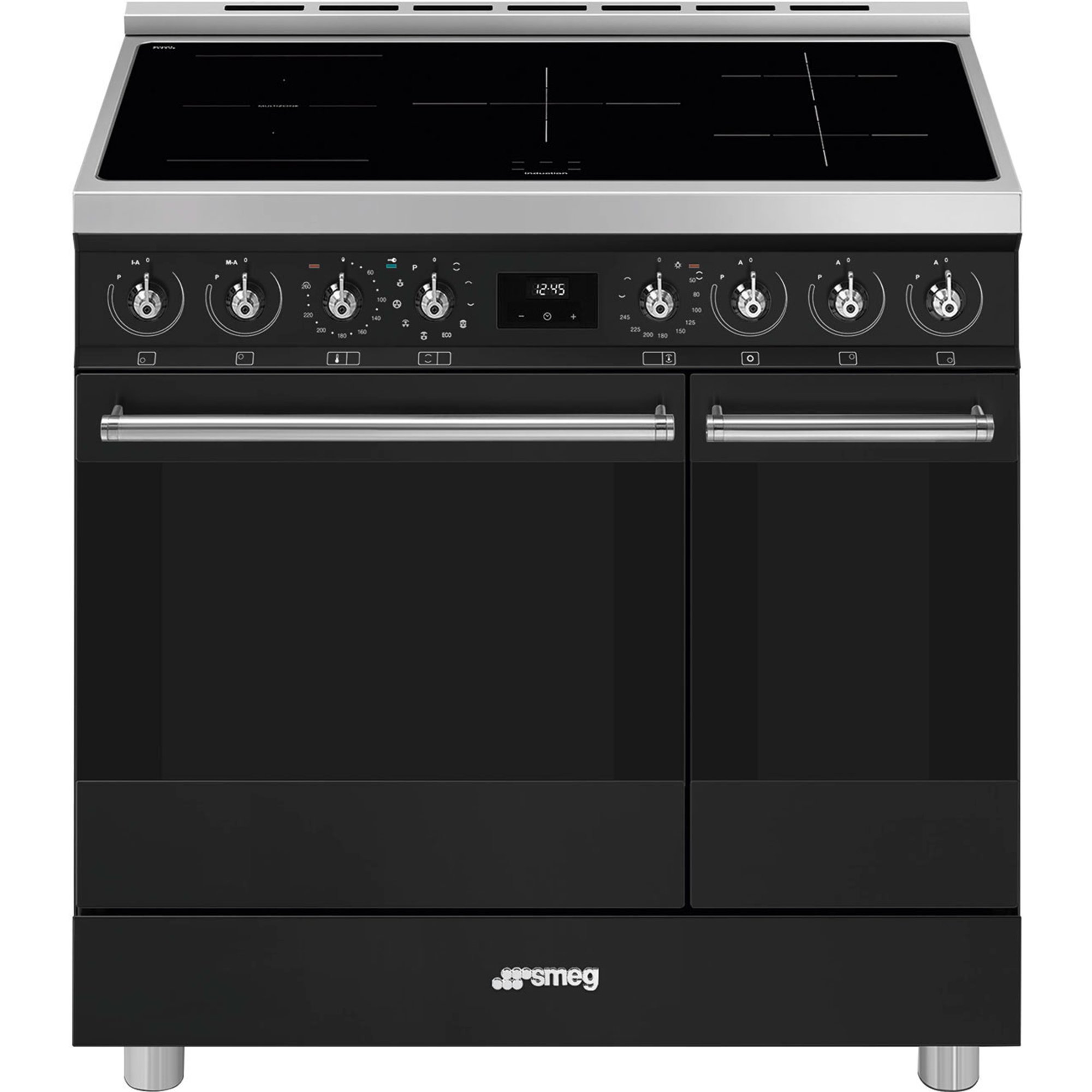 C92ipmb2 Classic Induktionskomfur  Mat Sort