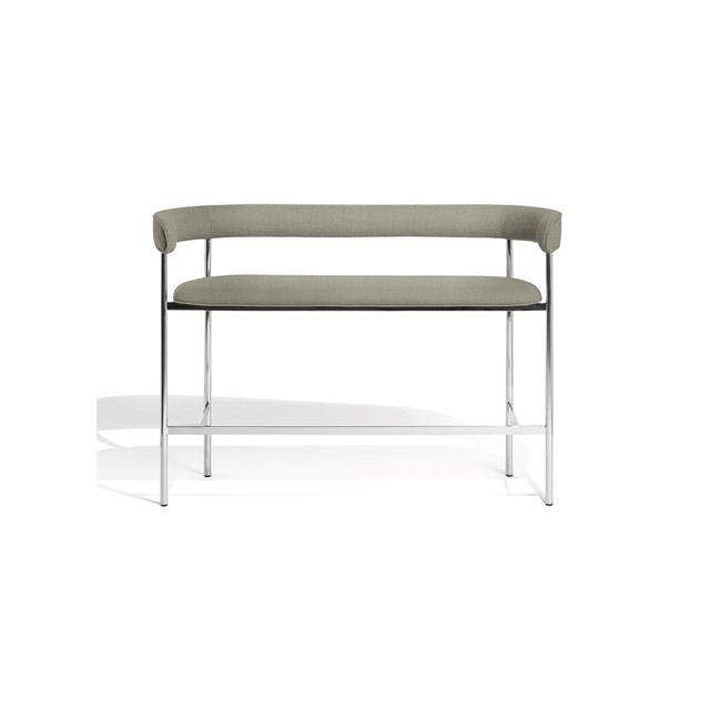 Møbel Copenhagen Font Bar Sofa 65   Vidar 222 Poleret Stål Stel