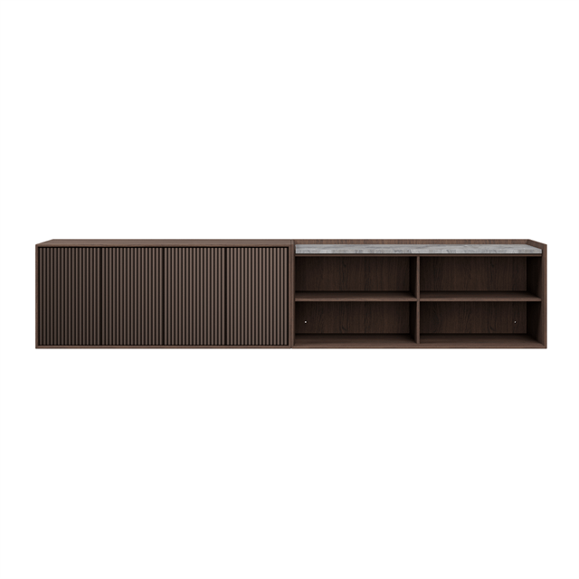 Vipp 675 H6 Kabinet Mørk   Marmor