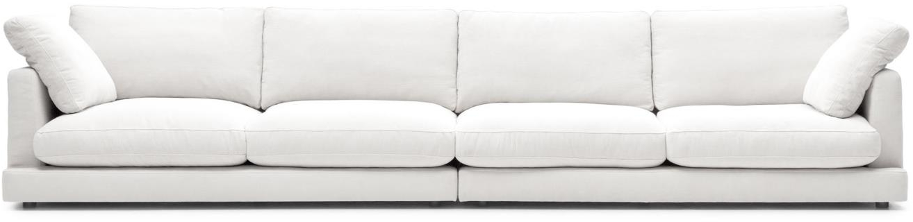 Gala   -personers Sofa  Hvid  H87x390x105    Stof