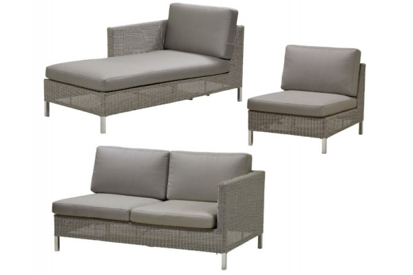 Cane-line Connect Loungesæt Taupe