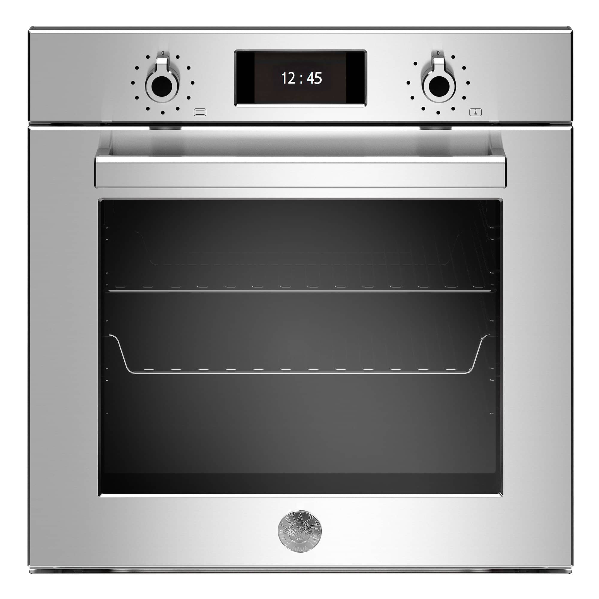 F6011provptx Pro Pyro   Steam Indbygningsovn  60    Rustfrit Stål