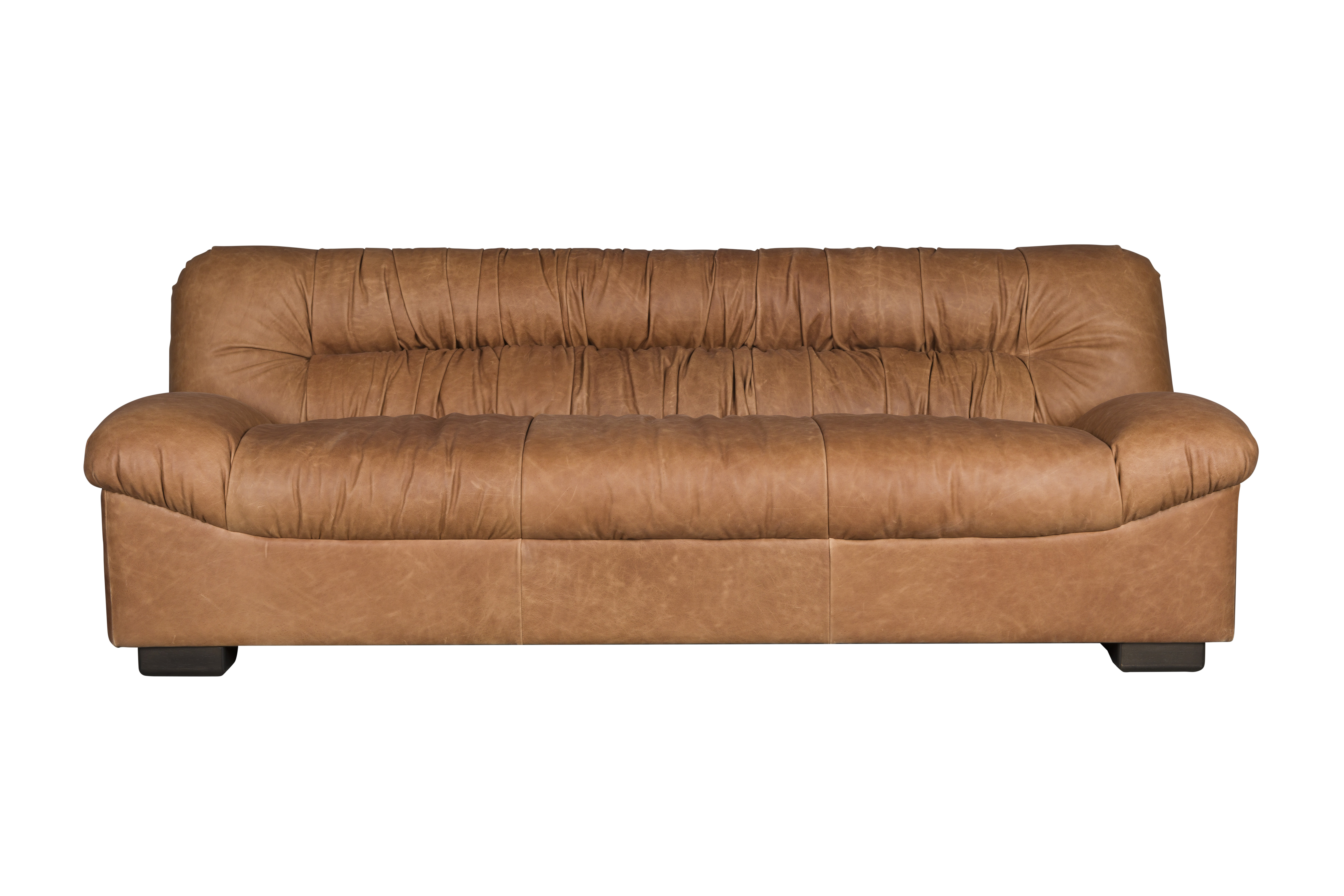 Dutchbone Sofa Douglas Voks Læder Cognac
