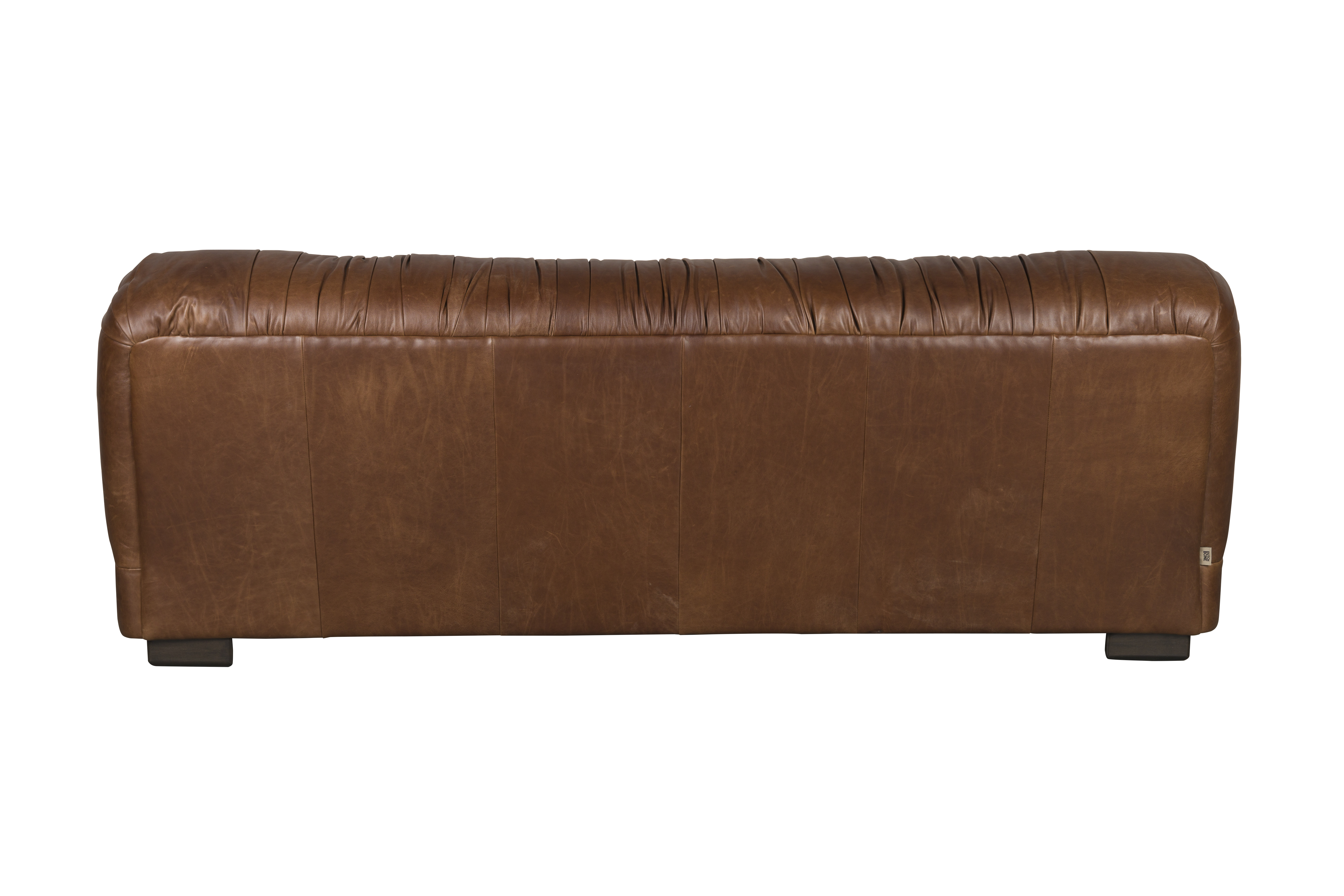 Dutchbone Sofa Douglas Voks Læder Chokolade