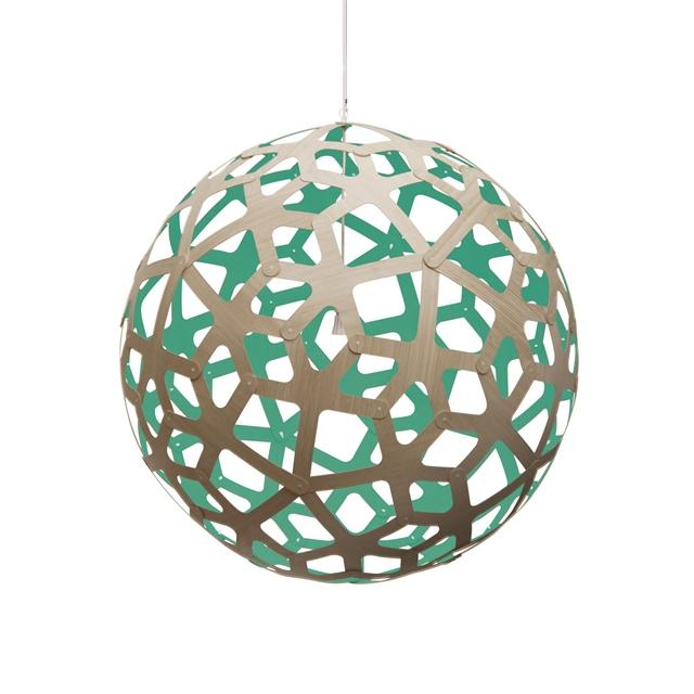 David Trubridge Coral Pendel ø120 Aqua