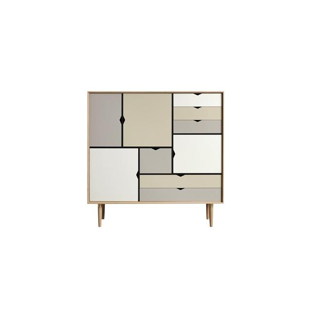 Andersen Furniture S3 Skab Sæbebehandlet   Sand