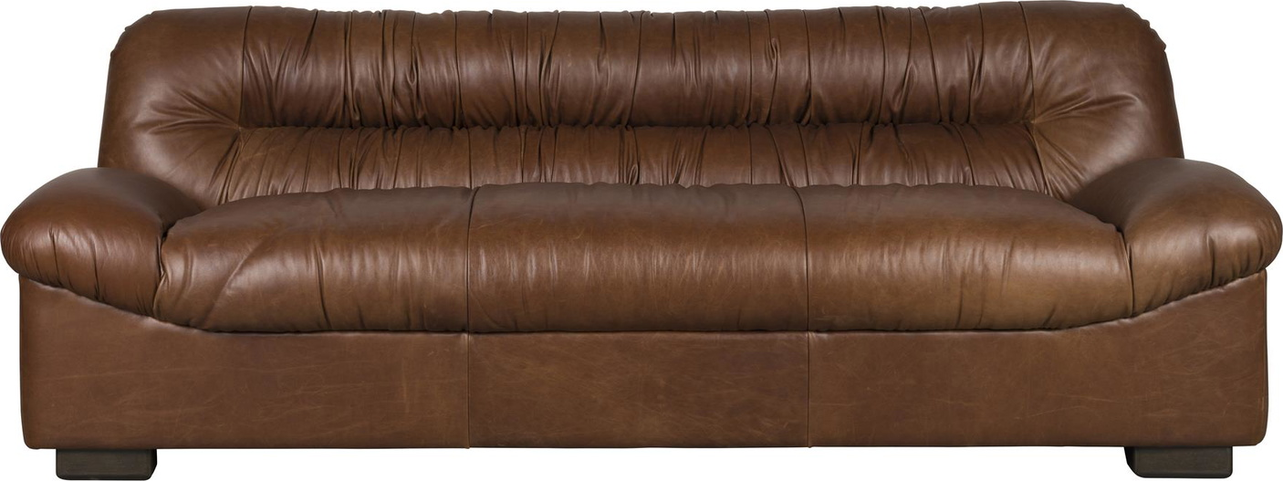 Douglas  Modulsofa  Kaffe  ægte Læder   : 102      : 78    : 214