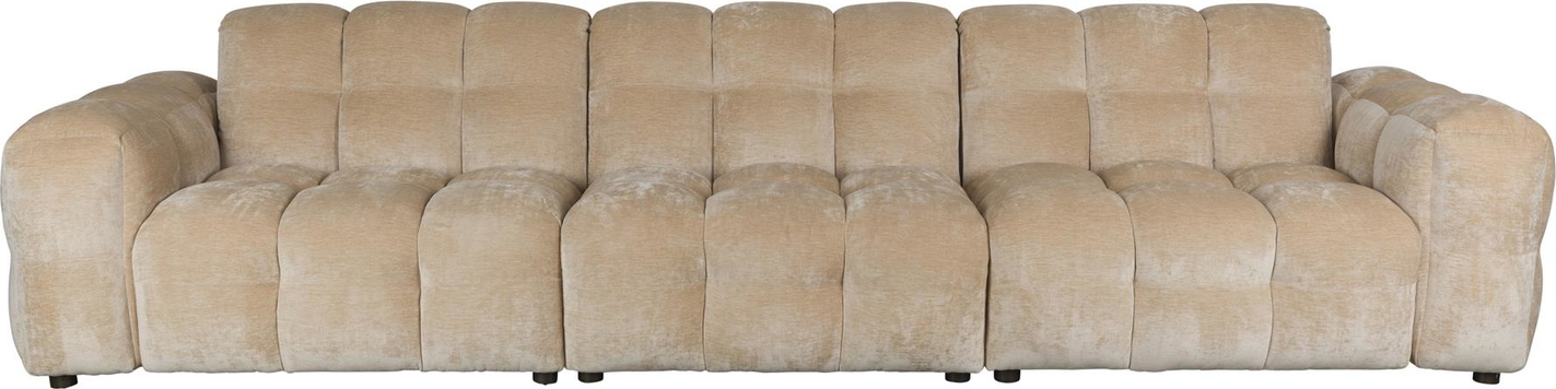 Hackman   -personers Sofa  Stenlysgrå  Polyester   : 102    : 84    : 364