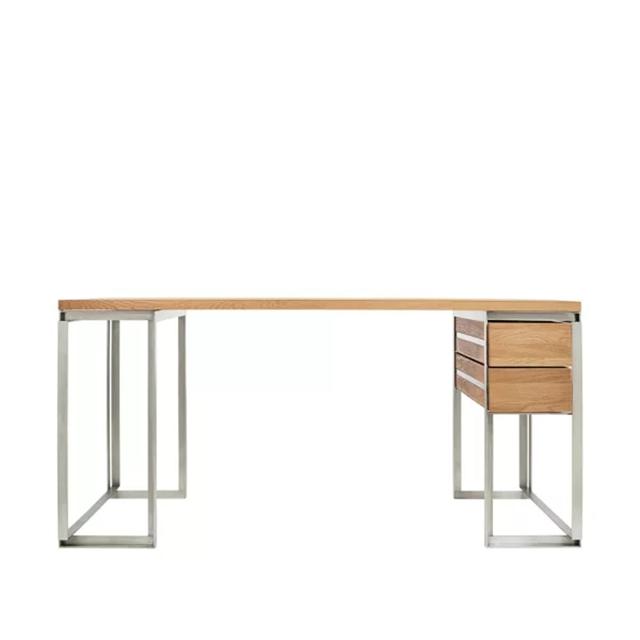 Kristina Dam Studio Outline Skrivebord Varm Lakeret   Rustfri Stål