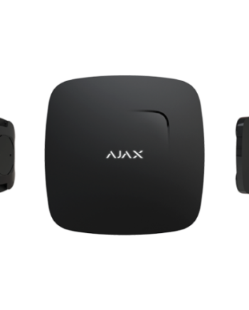 Ajax Plus Brandalarm Med Temperatur Kulilte Sensor Sort