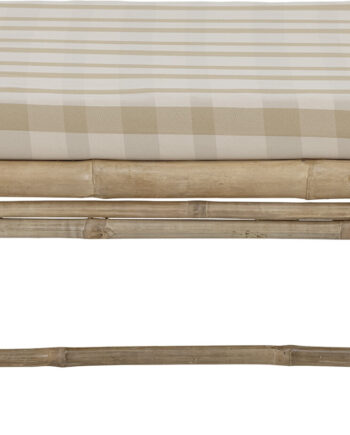 Bloomingville Korfu Udendørs Puf Til Modulsofa Natur Bambus