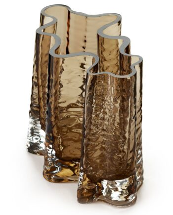Cooee Design Gry Wide Vase Cognac