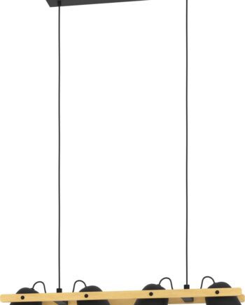 Eglo Hornwood Langbordspendel Natur Sort Rgb Zigbee