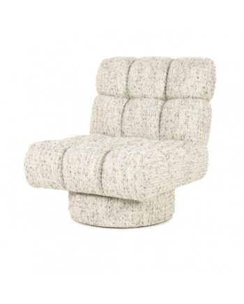 Fenna Lænestol Polyester H84 Meleret Beige