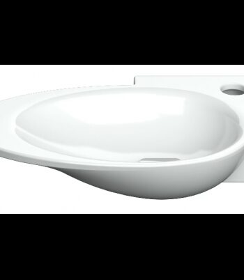 First Håndvask Keramik Hvid Højglans