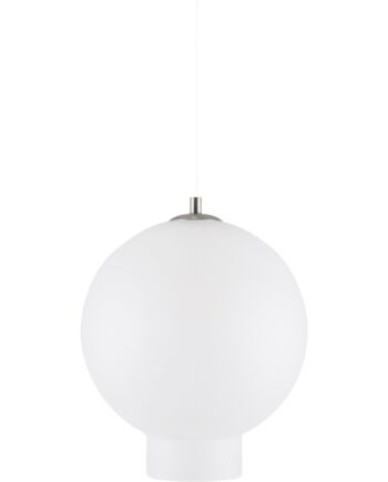 Globen Lighting Bams Pendel Frostet Hvid