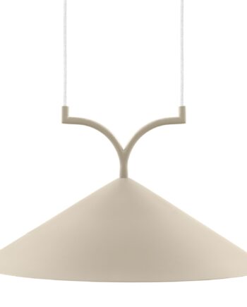 Globen Lighting Curve Pendel Lampe Beige