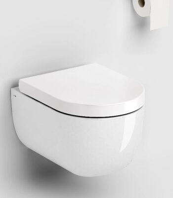 Hammock Væghængt Toilet D49 Hvid Højglans