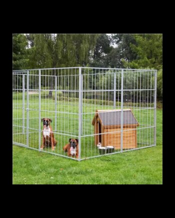 Hundegård Lille Model Sider  Låge