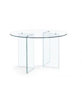 Iride Rundt Spisebord Glas ø130 Klart