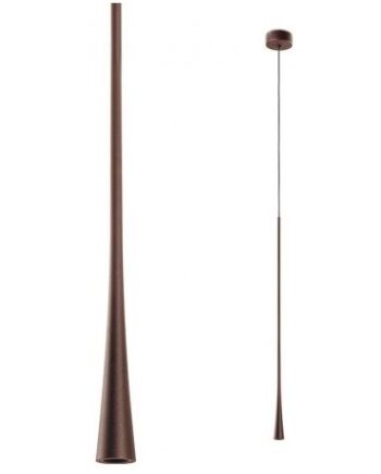 Ito Loftlampe Aluminium Smd Led Mat Kaffebrun