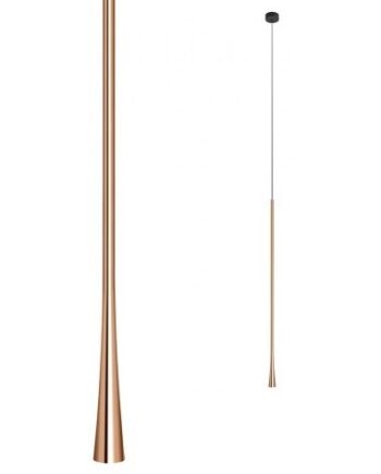 Ito Loftlampe Aluminium Smd Led Rødguld