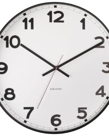 Karlsson New Classic Vægur Hvid
