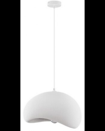Lefko Pendellampe Polyurethan   Resin E27 Mat Hvid