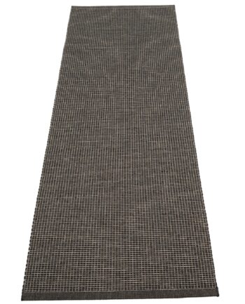 Pappelina Emm Gulvtæppe 240x70 Black Linen