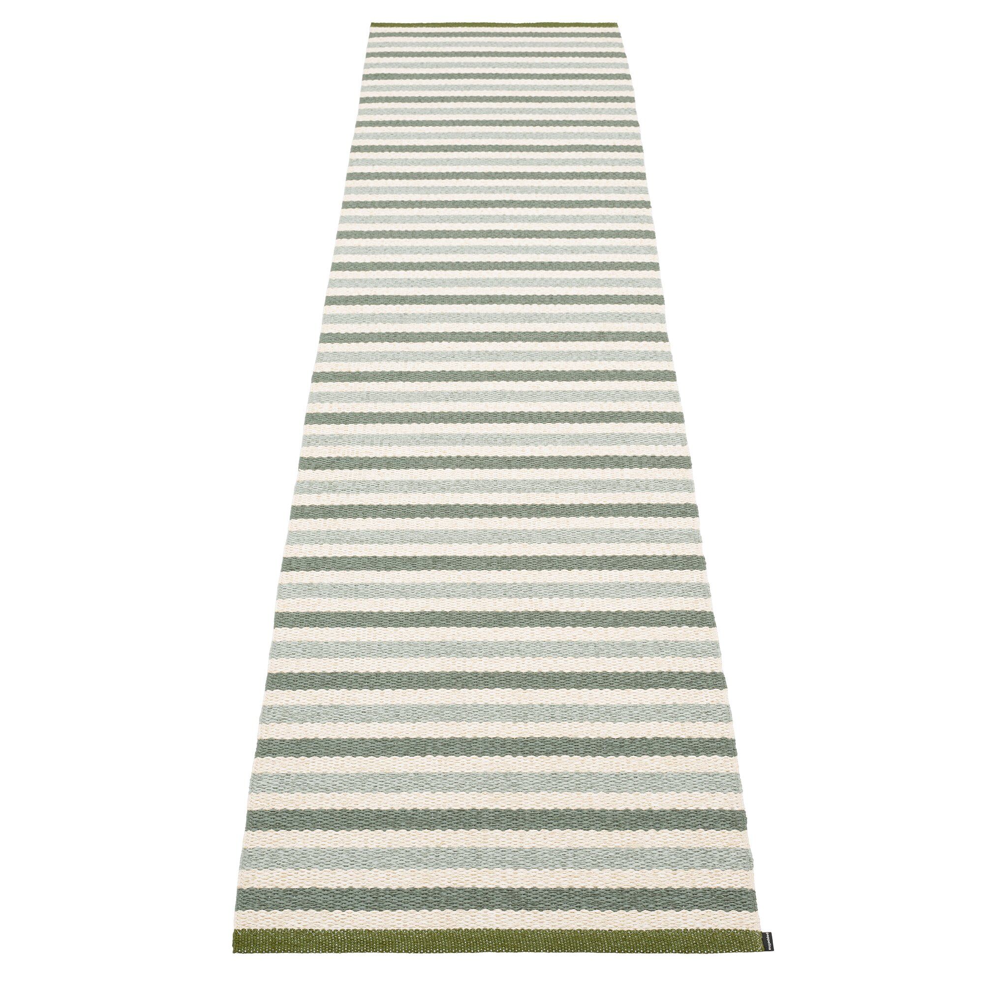 Pappelina Teo Gulvtæppe 300 Sage Army Vanilla