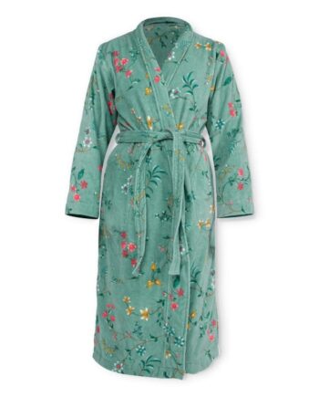 Pip Studio Badekåbe Les Fleurs Green