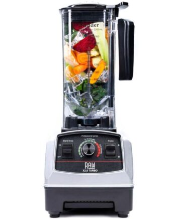 Raw Blender Turbo Silver 5hp 1800w